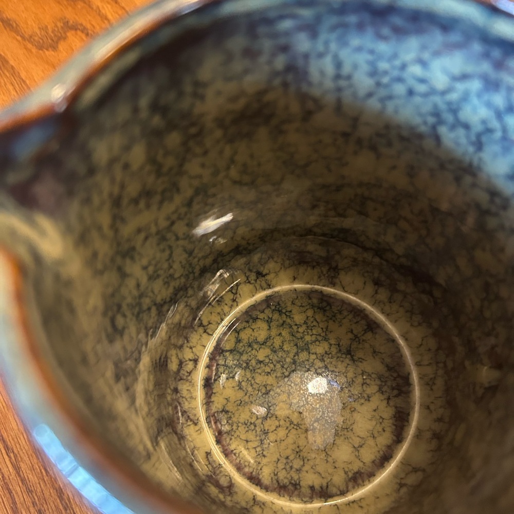 Handcrafted Ceramic Pitcher - Picture 2 of 6